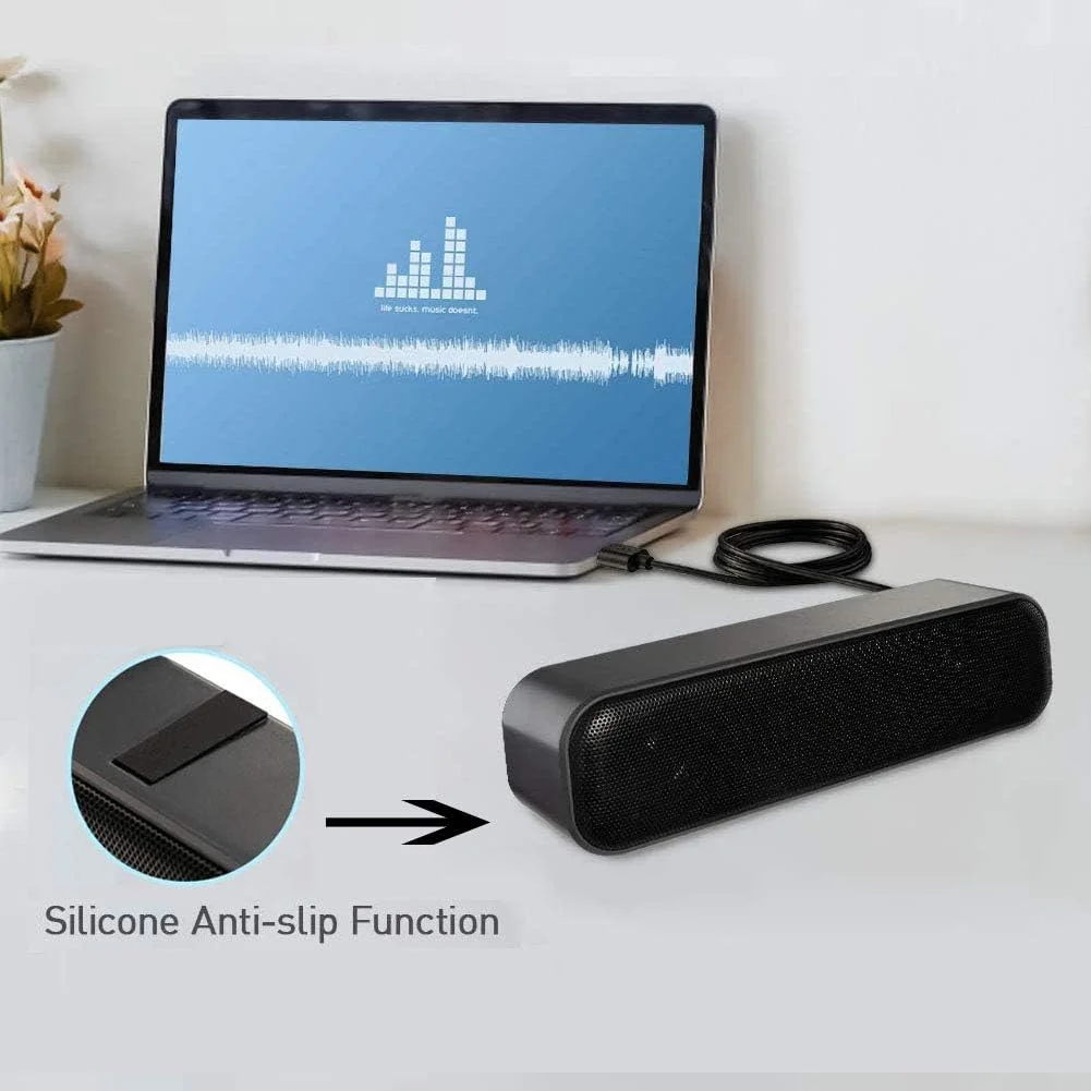 اسپیکر کامپیوتر USB هونکیوب، اسپیکر لپ تاپ، اسپیکر ساندبار کوچک با طراحی مینی برای کامپیوتر، دسکتاپ، لپ تاپ، کانتر پرداخت اسپیکر کامپیوتر USB هونکیوب، اسپیکر لپ تاپ، اسپیکر ساندبار کوچک با طراحی مینی برای کامپیوتر، دسکتاپ، لپ تاپ، کانتر پرداخت
