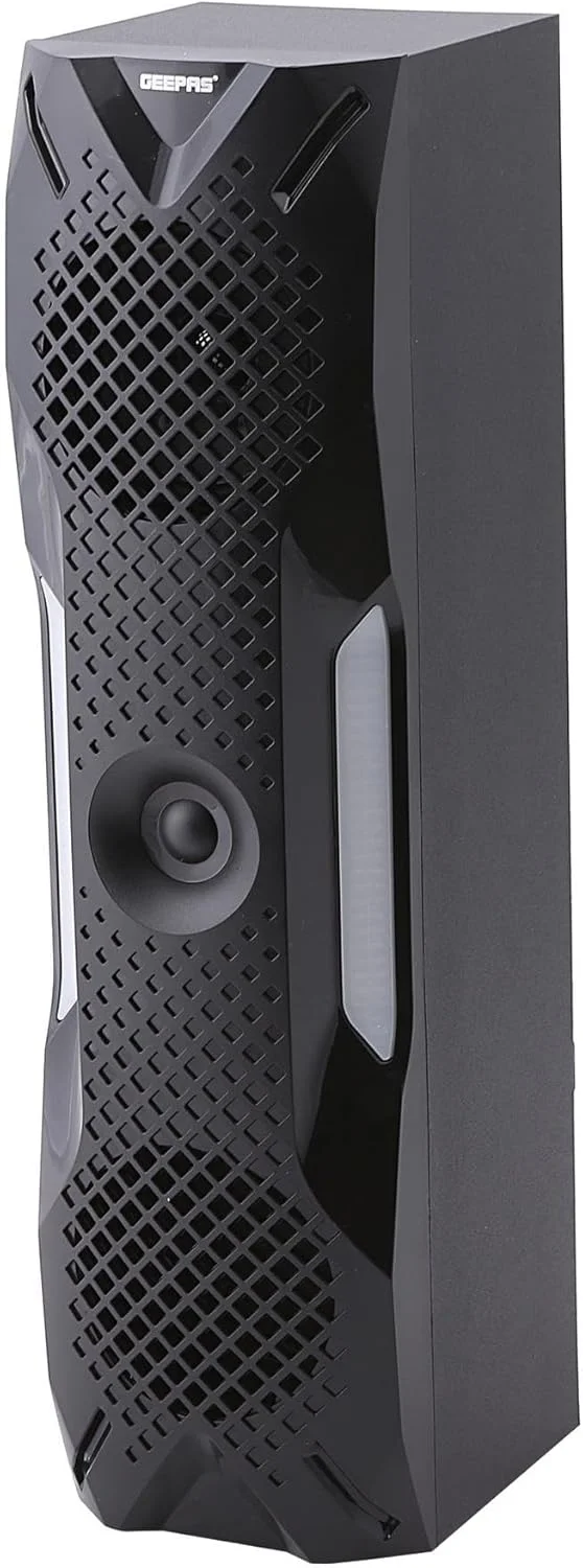 اسپیکر چند رسانه ای 2.1 کاناله Geepas GMS8507 - 35000 وات، ووفر 8 اینچی | USB، بلوتوث و ورودی های متعدد دستگاه کامپیوتر، PS4، ایکس باکس، تلفن هوشمند، تبلت، پخش کننده موسیقی اسپیکر چند رسانه ای 2.1 کاناله Geepas GMS8507 - 35000 وات، ووفر 8 اینچی | USB، بلوتوث و ورودی های متعدد دستگاه کامپیوتر، PS4، ایکس باکس، تلفن هوشمند، تبلت، پخش کننده موسیقی