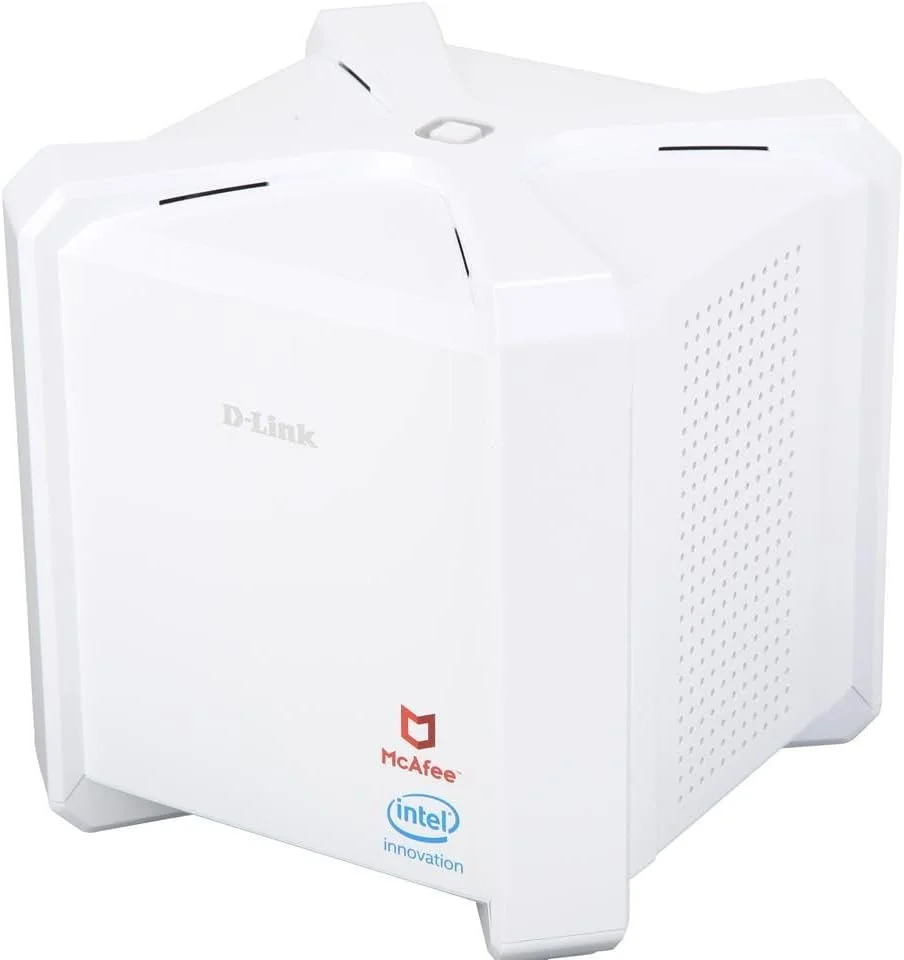 روتر وای فای D-Link AC2600، شبکه اینترنت بی سیم دو بانده برای خانه، MU-MIMO، امنیت هوشمند و کنترل والدین توسط McAfee (DIR-2680-US-W)