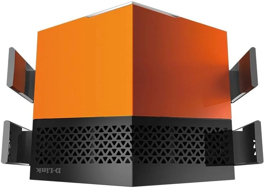 روتر بی سیم دی-لینک AC1900 دو بانده (11a/b/g/n/ac)، دارای 4 پورت گیگابیتی، 4 آنتن خارجی با بهره بالا، سوییچ حالت روتر/اکستندر، دوشاخه قابل تعویض UK/EU روتر بی سیم دی-لینک AC1900 دو بانده (11a/b/g/n/ac)، دارای 4 پورت گیگابیتی، 4 آنتن خارجی با بهره بالا، سوییچ حالت روتر/اکستندر، دوشاخه قابل تعویض UK/EU