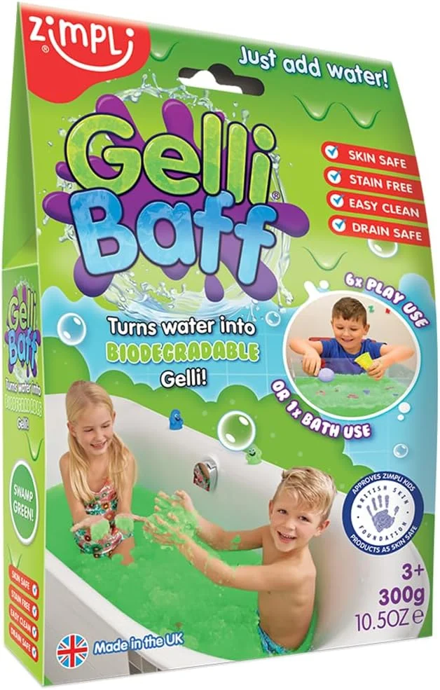 ژلی باف سبز از Zimpli Kids، آب را به یک ماده غلیظ و رنگارنگ تبدیل می کند، کیت های صنایع دستی کودکان، هدایای کریسمس ژلی باف سبز از Zimpli Kids، آب را به یک ماده غلیظ و رنگارنگ تبدیل می کند، کیت های صنایع دستی کودکان، هدایای کریسمس