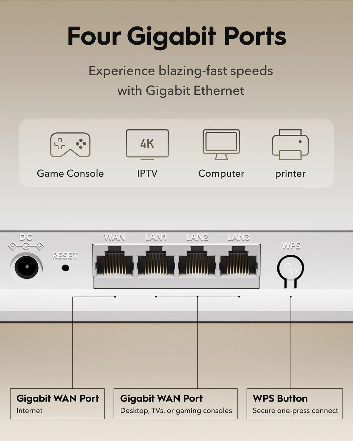 مودم روتر وای فای 7 دو بانده Cudy BE3600 مدل WR3600E، دارای 4 پورت گیگابیتی، پردازنده چهارهسته ای 2.0 گیگاهرتزی، 4 آنتن، کلاینت و سرور VPN، اپلیکیشن Cudy و کنترل ابری مودم روتر وای فای 7 دو بانده Cudy BE3600 مدل WR3600E، دارای 4 پورت گیگابیتی، پردازنده چهارهسته ای 2.0 گیگاهرتزی، 4 آنتن، کلاینت و سرور VPN، اپلیکیشن Cudy و کنترل ابری