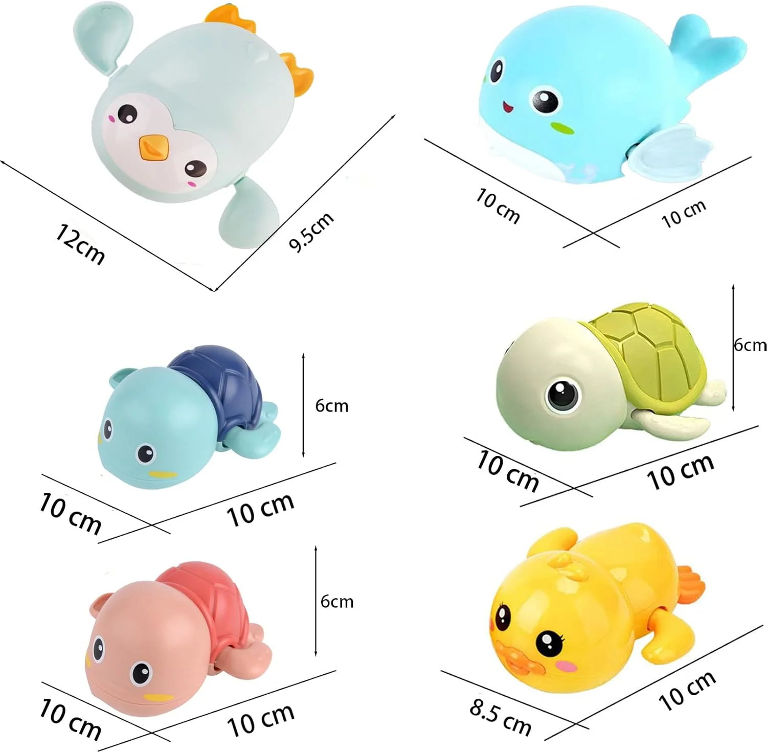 اسباب بازی های حمام ZFanyun، مجموعه اسباب بازی های شناور کوکی حیوانات زیبا، مناسب برای کودکان نوپا و کودکان 1-3 ساله، یک هدیه عالی برای تعطیلات یا تولد برای پسران و دختران. مجموعه 6 عددی. اسباب بازی های حمام ZFanyun، مجموعه اسباب بازی های شناور کوکی حیوانات زیبا، مناسب برای کودکان نوپا و کودکان 1-3 ساله، یک هدیه عالی برای تعطیلات یا تولد برای پسران و دختران. مجموعه 6 عددی.
