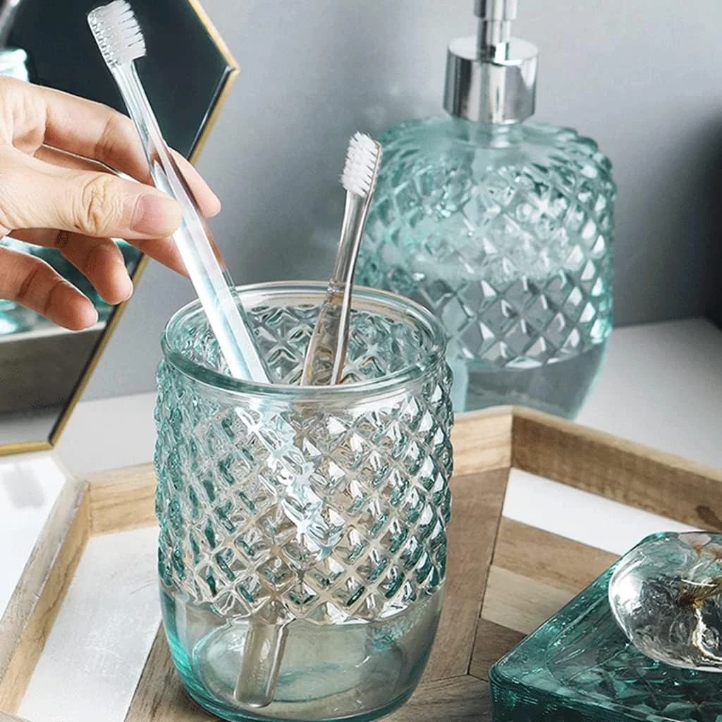 جا مایع ظرفشویی شیشه ای مناسب برای آشپزخانه و سرویس بهداشتی با پمپ و قابلیت پر کردن مجدد جا مایع ظرفشویی شیشه ای مناسب برای آشپزخانه و سرویس بهداشتی با پمپ و قابلیت پر کردن مجدد