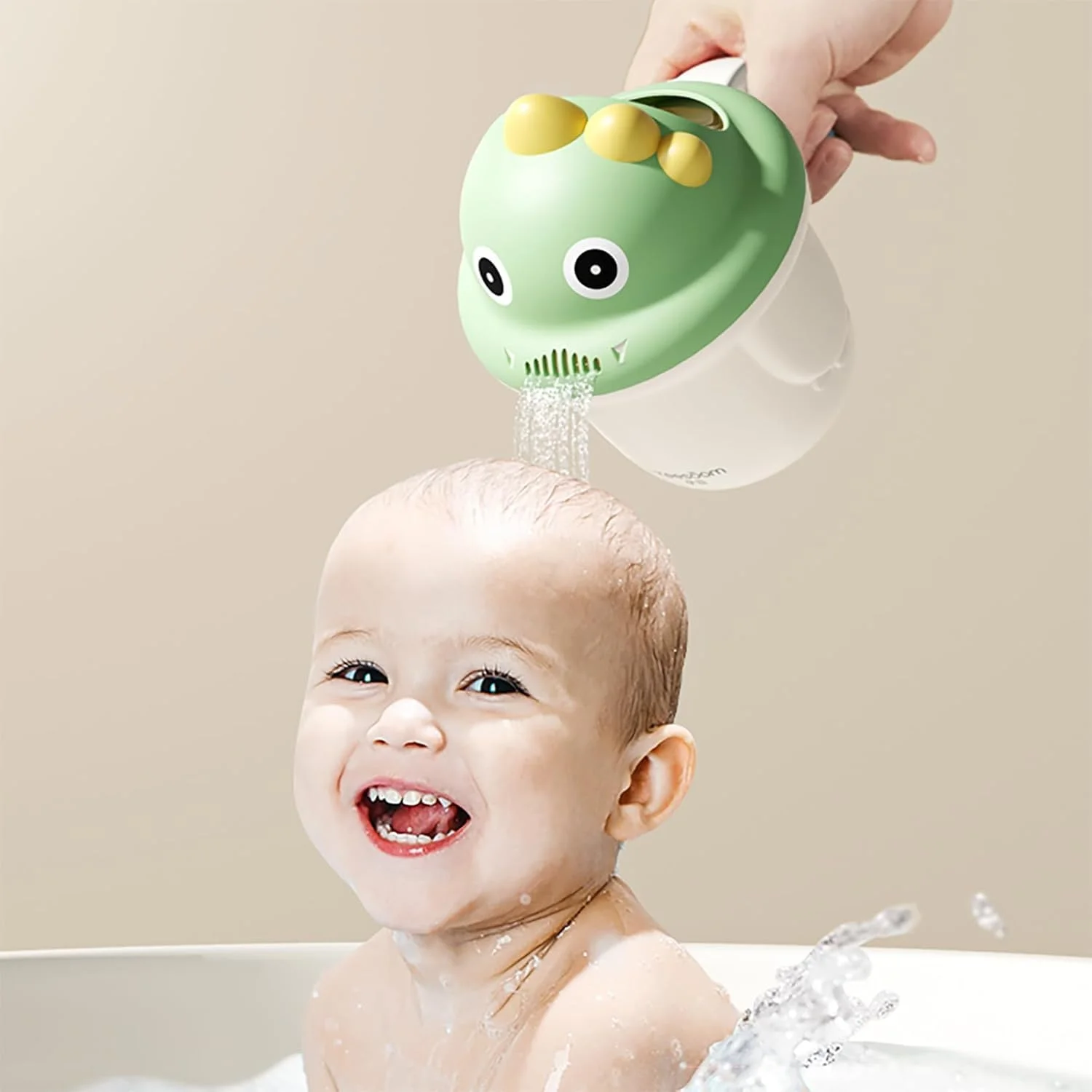 فنجان آبکشی حمام کودک برای شستشوی مو، آبریز شامپو نرم با دسته، فنجان آب دوش نوزاد برای نوزادان و کودکان نوپا، ابزار حمام محافظ چشم (سبز) فنجان آبکشی حمام کودک برای شستشوی مو، آبریز شامپو نرم با دسته، فنجان آب دوش نوزاد برای نوزادان و کودکان نوپا، ابزار حمام محافظ چشم (سبز)