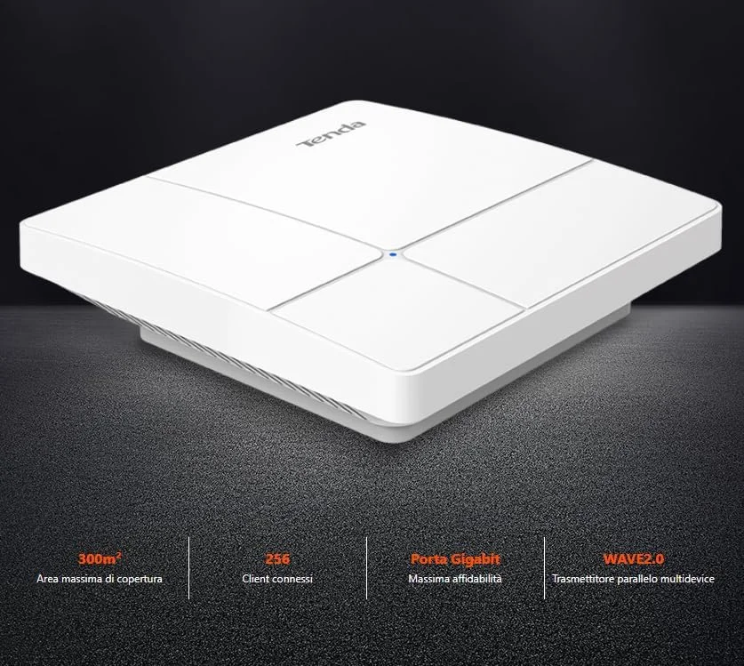 اکسس پوینت سقفی دو بانده Tenda i24 AC1200 Wave2