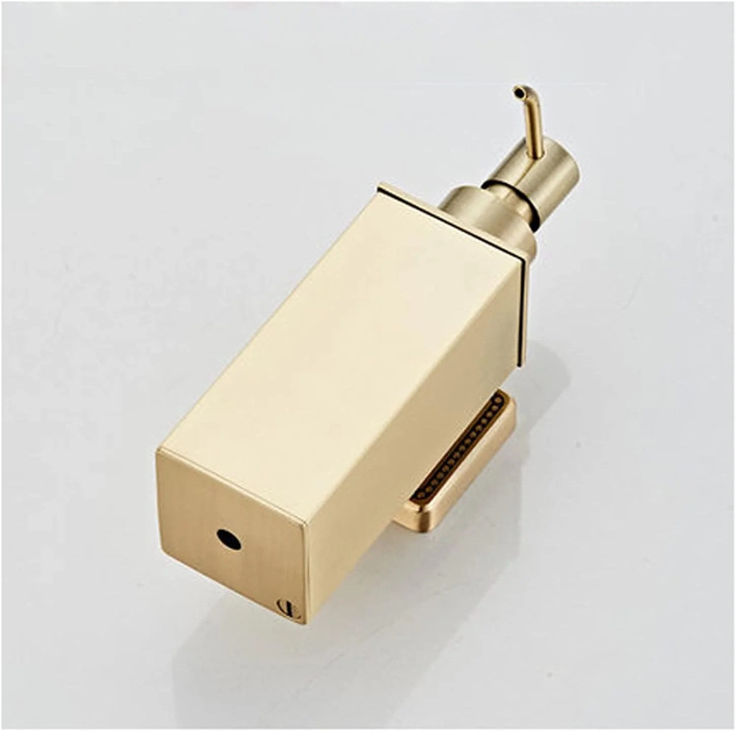 جامایع دیواری استیل، جا شامپو و مایع دستشویی مناسب برای حمام و آشپزخانه، طلایی، 300 میلی لیتر (رنگ: متالیک 2)