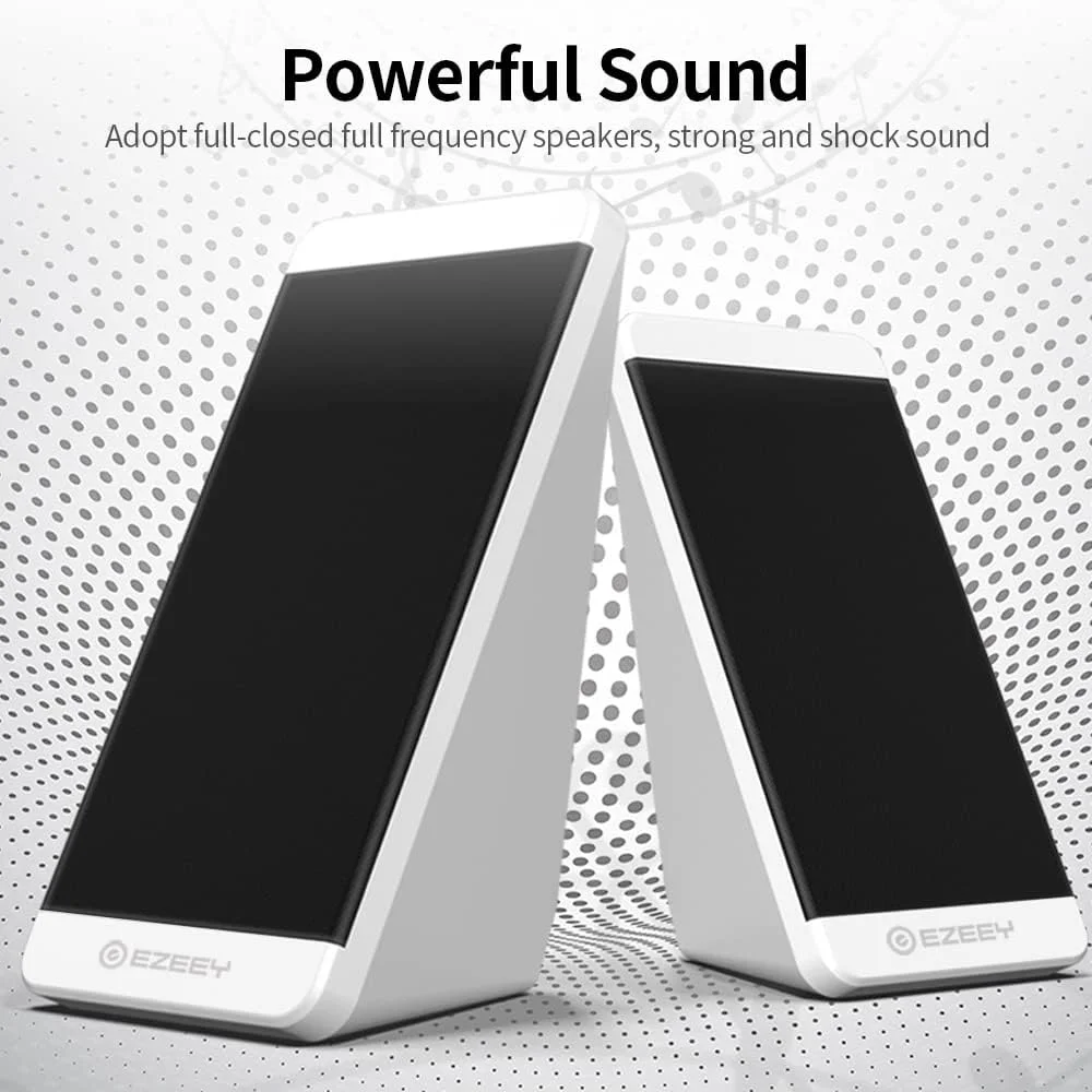 اسپیکر رومیزی ساب ووفر دار سیم دار USB Fawoonu با افکت صدای استریو و کنترل سیم مستقل برای کامپیوتر، لپ تاپ و تبلت اسپیکر رومیزی ساب ووفر دار سیم دار USB Fawoonu با افکت صدای استریو و کنترل سیم مستقل برای کامپیوتر، لپ تاپ و تبلت