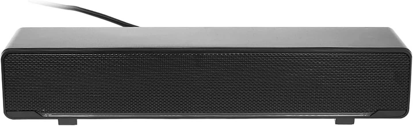 اسپیکر کامپیوتر سیمی USB مدل Fawoonu V-196، استریو، ساب ووفر، پخش کننده موسیقی قدرتمند، صدای باس فراگیر، ورودی 3.5 میلی متری صدا برای کامپیوتر، لپ تاپ، تلفن هوشمند، تبلت، MP3، MP4