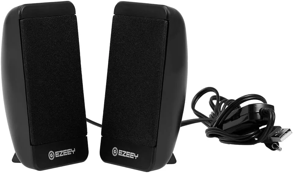 اسپیکر رومیزی کوچک Fawoonu S4، اسپیکر قابل حمل ساب ووفر سیم دار USB برای تلفن همراه و لپ تاپ، مشکی اسپیکر رومیزی کوچک Fawoonu S4، اسپیکر قابل حمل ساب ووفر سیم دار USB برای تلفن همراه و لپ تاپ، مشکی