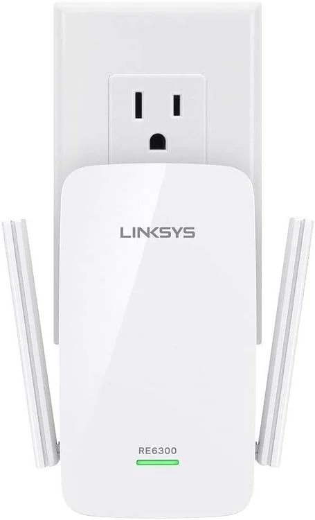 تقویت کننده محدوده بی سیم Linksys Re6300 Ac750، سفید