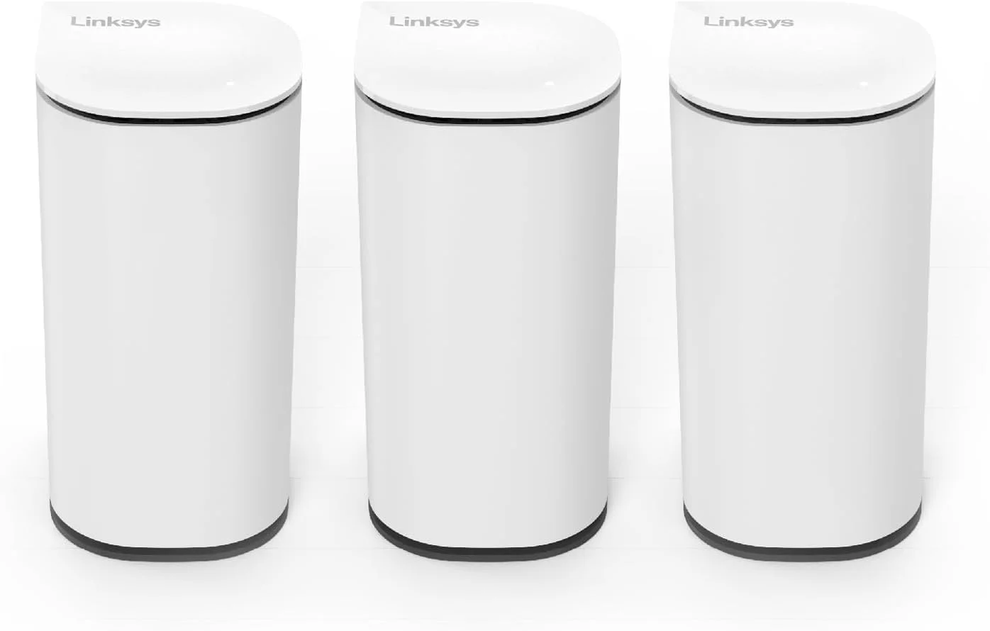 سیستم مش لینکسیس Velop Micro 7 | دو بانده با سرعت وای فای BE5000 | پوشش کل خانه تا 200 متر مربع در هر نود | اترنت 2.5 گیگابیت بر ثانیه | 1.8 برابر سریعتر از وای فای 6 (بسته 3 عددی)