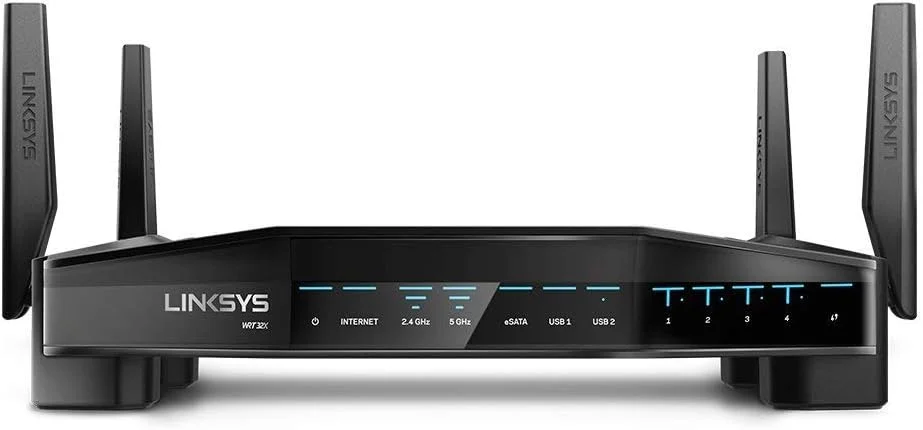 روتر گیمینگ باند پهن Linksys WRT32X AC3200 مدل WRT32X