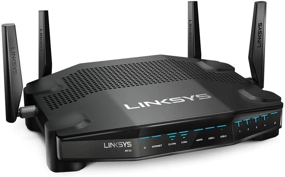 روتر گیمینگ باند پهن Linksys WRT32X AC3200 مدل WRT32X
