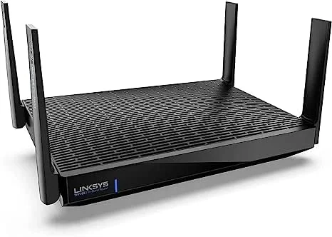 روتر سه بانده Linksys Mesh WiFi Hydra Pro 6E، روتر AXE پرسرعت برای استریم و بازی، سرعت تا (AXE6600) 6.6 گیگابیت بر ثانیه - MR7500/MR75WH (بازسازی شده)