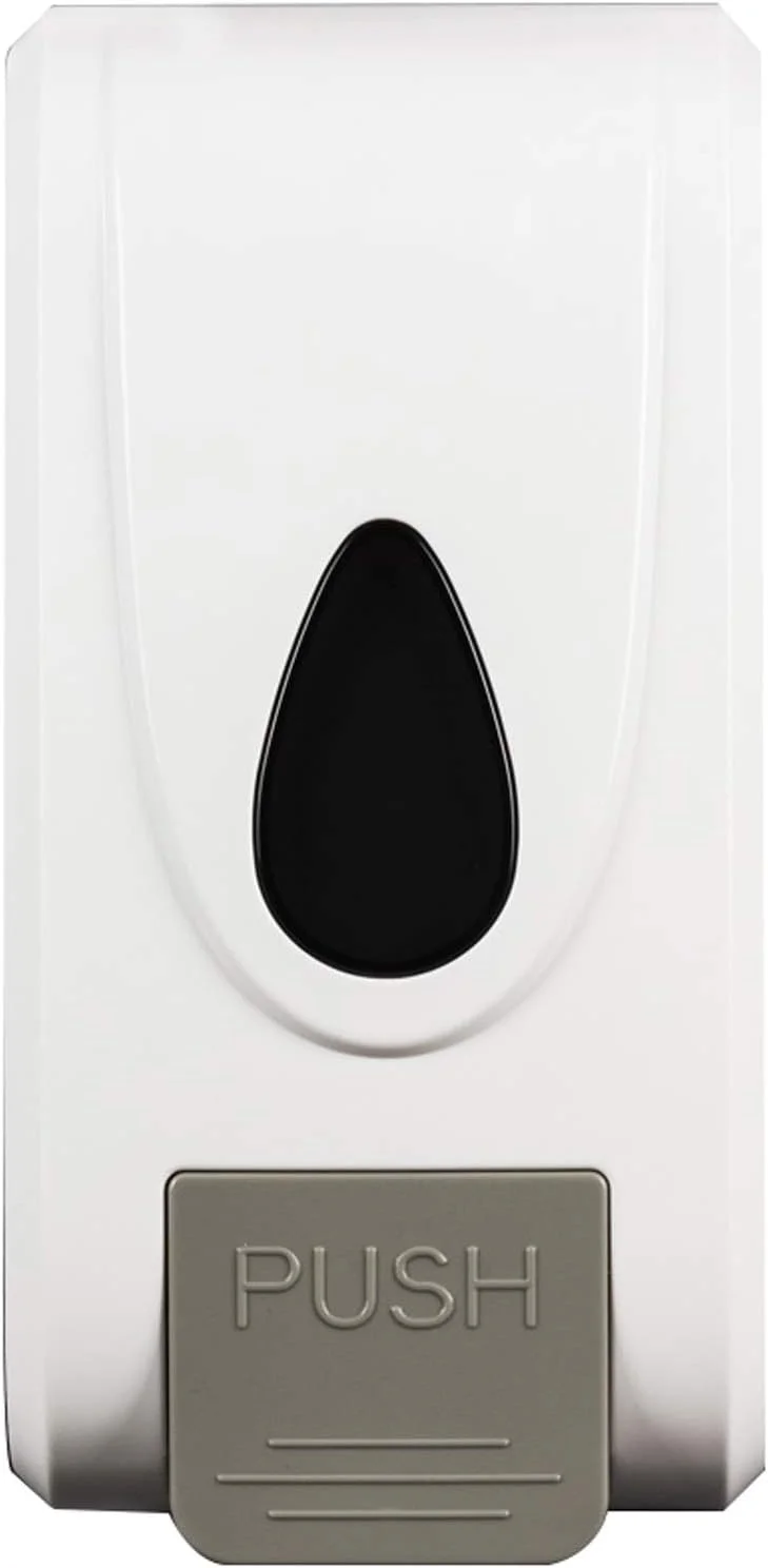 جامایع دستشویی دیواری، مناسب برای ژل/مایع 1000 میلی لیتری، برای مکان های عمومی/حمام، قابل شارژ مجدد جامایع دستشویی دیواری، مناسب برای ژل/مایع 1000 میلی لیتری، برای مکان های عمومی/حمام، قابل شارژ مجدد