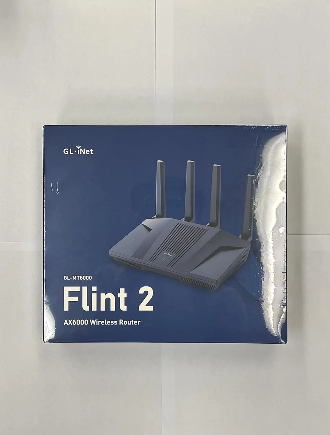روتر وای فای 6 GL.iNet GL-MT6000 (Flint 2) | روتر وای فای گیمینگ | دارای 2 پورت 2.5G Multi-Gig + 4 پورت اترنت 1G | اتصال انبوه دستگاه | OpenVpn و WireGuard سریع | 802.11ax | پوشش دهی طولانی