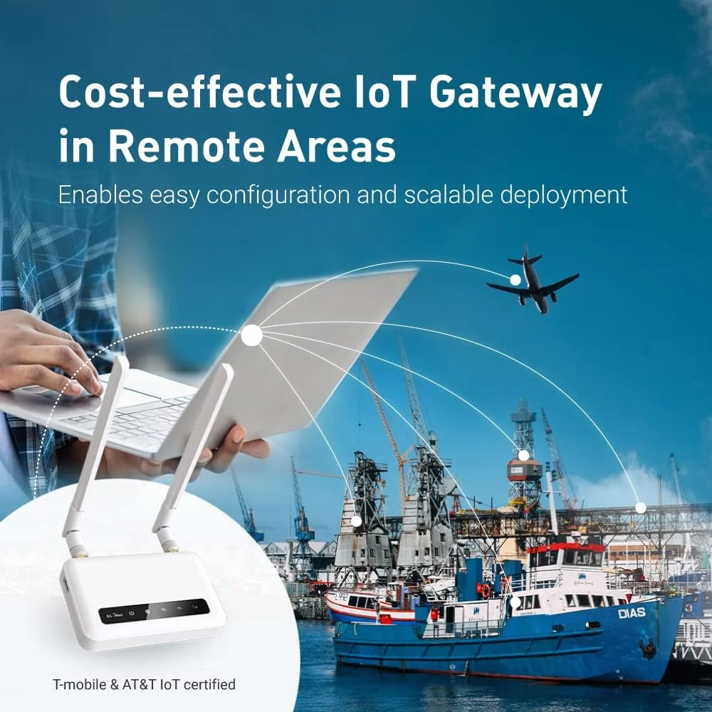 روتر VPN دو بانده GL.iNet GL-X750V2 (Spitz) دارای گواهینامه AT&T IoT، روتر 4G LTE OpenWrt، حداکثر MicroSD 128 گیگابایتی، ATT (فقط طرح های داده AT&T IoT) و TMobile (EC25-AFFA)، Wi-Fi AC750، دروازه اینترنت اشیا، کلاینت و سرور VPN روتر VPN دو بانده GL.iNet GL-X750V2 (Spitz) دارای گواهینامه AT&T IoT، روتر 4G LTE OpenWrt، حداکثر MicroSD 128 گیگابایتی، ATT (فقط طرح های داده AT&T IoT) و TMobile (EC25-AFFA)، Wi-Fi AC750، دروازه اینترنت اشیا، کلاینت و سرور VPN