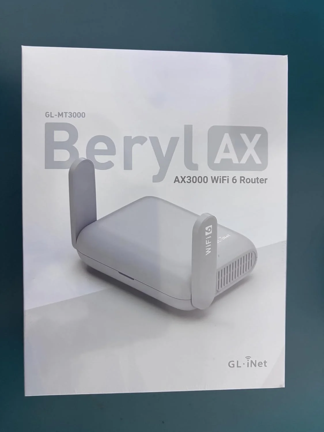 روتر جیبی بی‌سیم گیگابیتی GL.iNet GL-MT3000 (Beryl AX) با قابلیت حمل آسان | روتر وای فای | OpenVPN، Wireguard، اتصال به صفحه ورود وای فای عمومی و هتل، مناسب برای RV