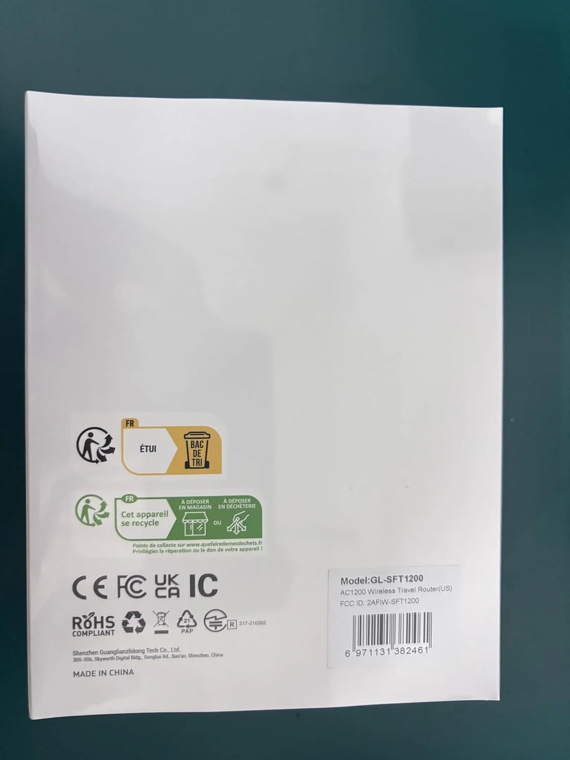 روتر وای فای مسافرتی امن GL.iNet GL-SFT1200 (Opal) - اینترنت بی سیم گیگابیتی دو بانده AC1200 | IPv6 USB 2.0 MU-MIMO DDR3 | حالت نقطه دسترسی پل تکرار کننده رم 128 مگابایتی روتر وای فای مسافرتی امن GL.iNet GL-SFT1200 (Opal) - اینترنت بی سیم گیگابیتی دو بانده AC1200 | IPv6 USB 2.0 MU-MIMO DDR3 | حالت نقطه دسترسی پل تکرار کننده رم 128 مگابایتی