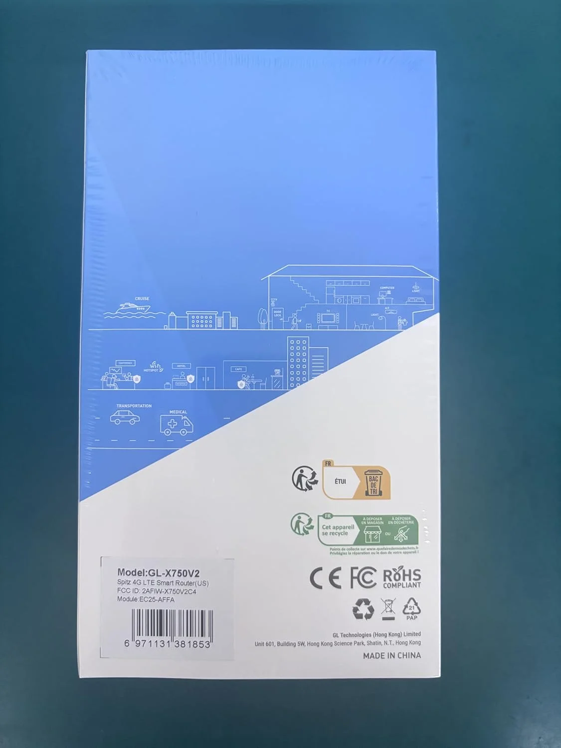 روتر VPN دو بانده GL.iNet GL-X750V2 (Spitz) دارای گواهینامه AT&T IoT، روتر 4G LTE OpenWrt، حداکثر MicroSD 128 گیگابایتی، ATT (فقط طرح های داده AT&T IoT) و TMobile (EC25-AFFA)، Wi-Fi AC750، دروازه اینترنت اشیا، کلاینت و سرور VPN روتر VPN دو بانده GL.iNet GL-X750V2 (Spitz) دارای گواهینامه AT&T IoT، روتر 4G LTE OpenWrt، حداکثر MicroSD 128 گیگابایتی، ATT (فقط طرح های داده AT&T IoT) و TMobile (EC25-AFFA)، Wi-Fi AC750، دروازه اینترنت اشیا، کلاینت و سرور VPN