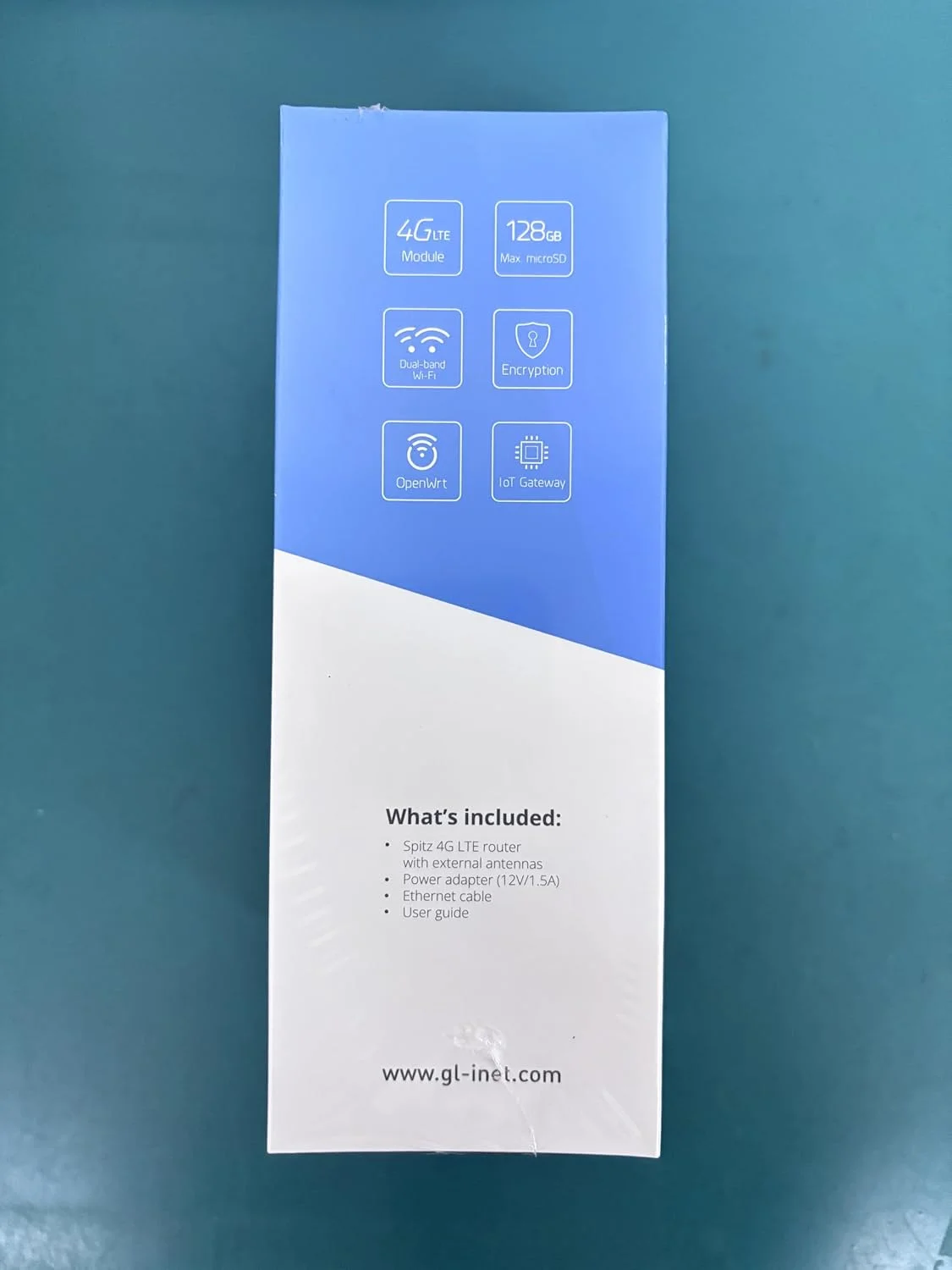 روتر VPN دو بانده GL.iNet GL-X750V2 (Spitz) دارای گواهینامه AT&T IoT، روتر 4G LTE OpenWrt، حداکثر MicroSD 128 گیگابایتی، ATT (فقط طرح های داده AT&T IoT) و TMobile (EC25-AFFA)، Wi-Fi AC750، دروازه اینترنت اشیا، کلاینت و سرور VPN روتر VPN دو بانده GL.iNet GL-X750V2 (Spitz) دارای گواهینامه AT&T IoT، روتر 4G LTE OpenWrt، حداکثر MicroSD 128 گیگابایتی، ATT (فقط طرح های داده AT&T IoT) و TMobile (EC25-AFFA)، Wi-Fi AC750، دروازه اینترنت اشیا، کلاینت و سرور VPN