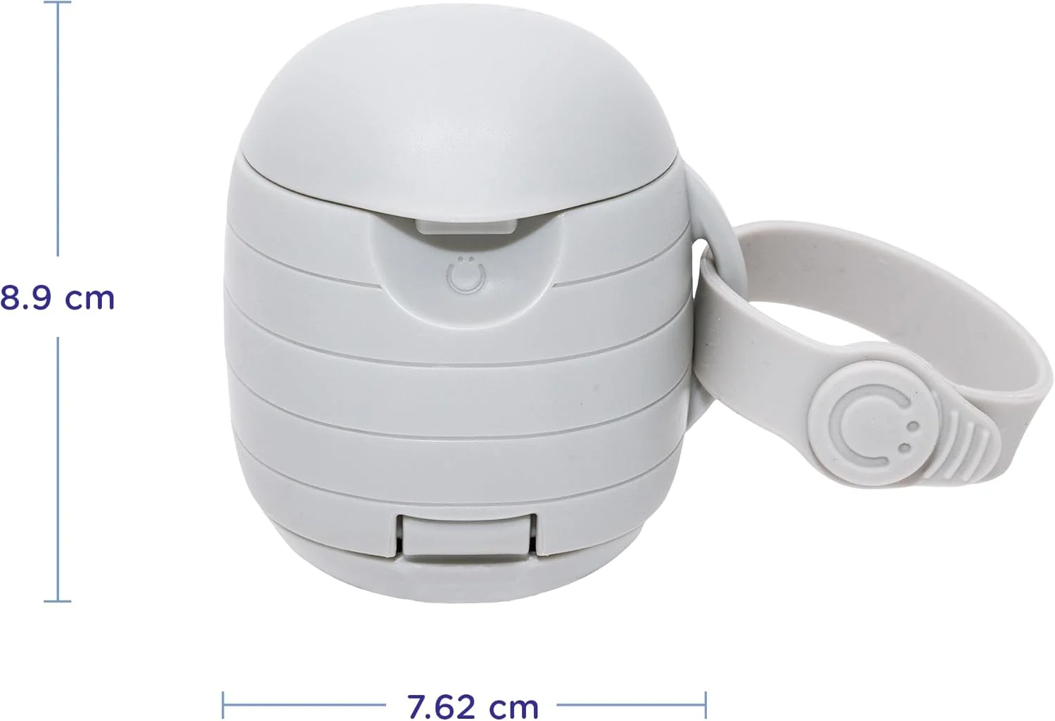 جا پستانکی دوقلو قابل حمل یوبی، پستانک های کودک را تمیز و در دسترس نگه می دارد، شامل بند سیلیکونی، خاکستری جا پستانکی دوقلو قابل حمل یوبی، پستانک های کودک را تمیز و در دسترس نگه می دارد، شامل بند سیلیکونی، خاکستری