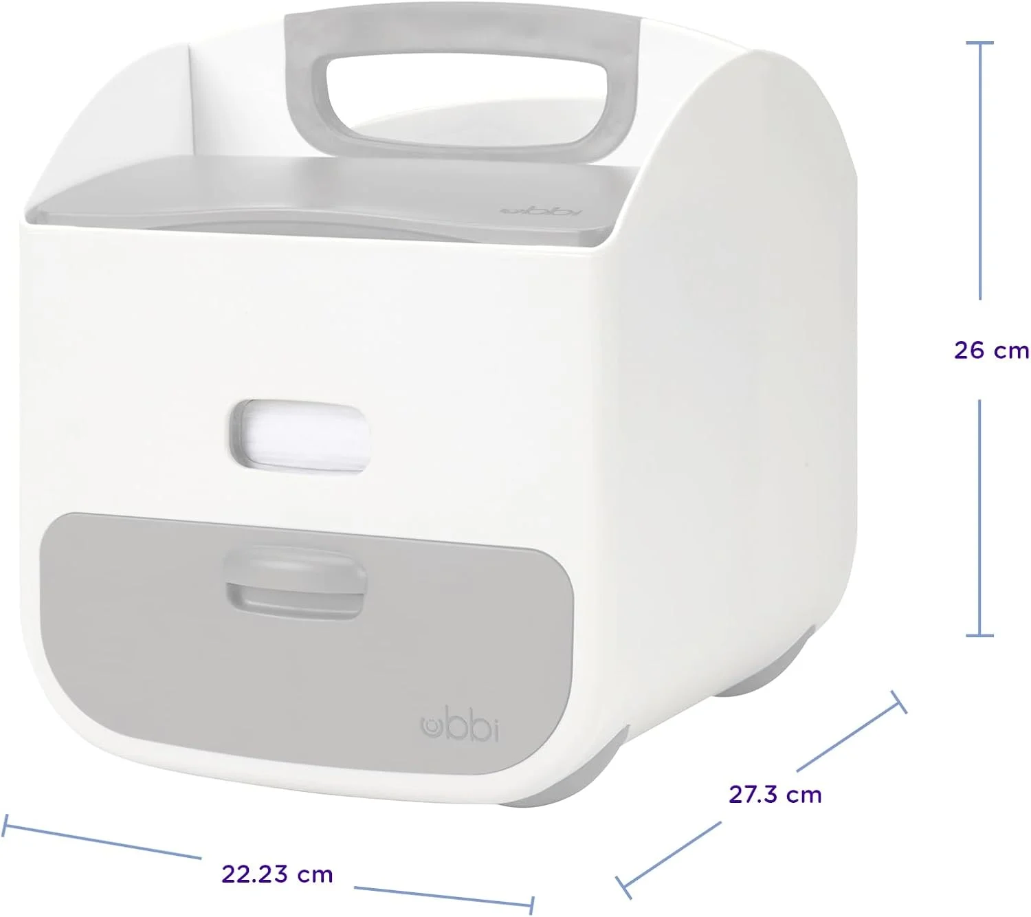 کیف لوازم تعویض پوشک قابل حمل Ubbi به همراه زیرانداز تعویض، مناسب برای نگهداری پوشک، دستمال مرطوب و لوازم جانبی کودک، خاکستری کیف لوازم تعویض پوشک قابل حمل Ubbi به همراه زیرانداز تعویض، مناسب برای نگهداری پوشک، دستمال مرطوب و لوازم جانبی کودک، خاکستری