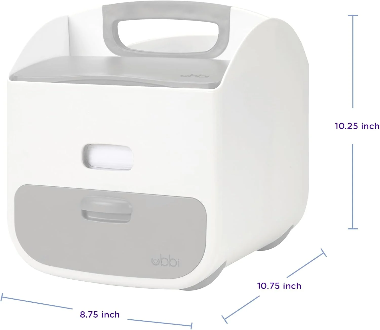 کیف لوازم تعویض پوشک قابل حمل Ubbi به همراه زیرانداز تعویض، مناسب برای نگهداری پوشک، دستمال مرطوب و لوازم جانبی کودک، خاکستری کیف لوازم تعویض پوشک قابل حمل Ubbi به همراه زیرانداز تعویض، مناسب برای نگهداری پوشک، دستمال مرطوب و لوازم جانبی کودک، خاکستری