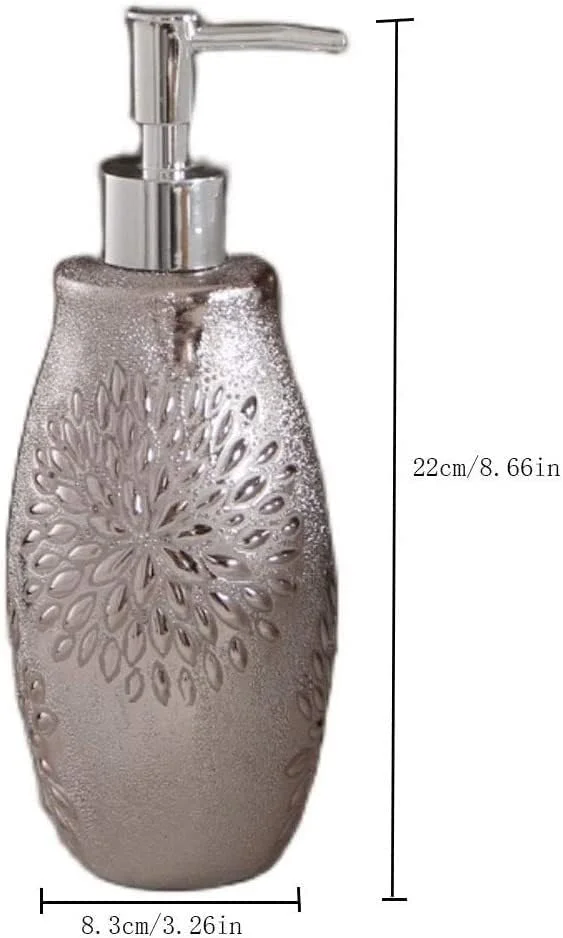 ظرف صابون مایع 450 میلی لیتری فشاری، مناسب شامپو، ژل دوش و روغن های ضروری، مناسب برای بطری صابون حمام، آشپزخانه و هتل ظرف صابون مایع 450 میلی لیتری فشاری، مناسب شامپو، ژل دوش و روغن های ضروری، مناسب برای بطری صابون حمام، آشپزخانه و هتل