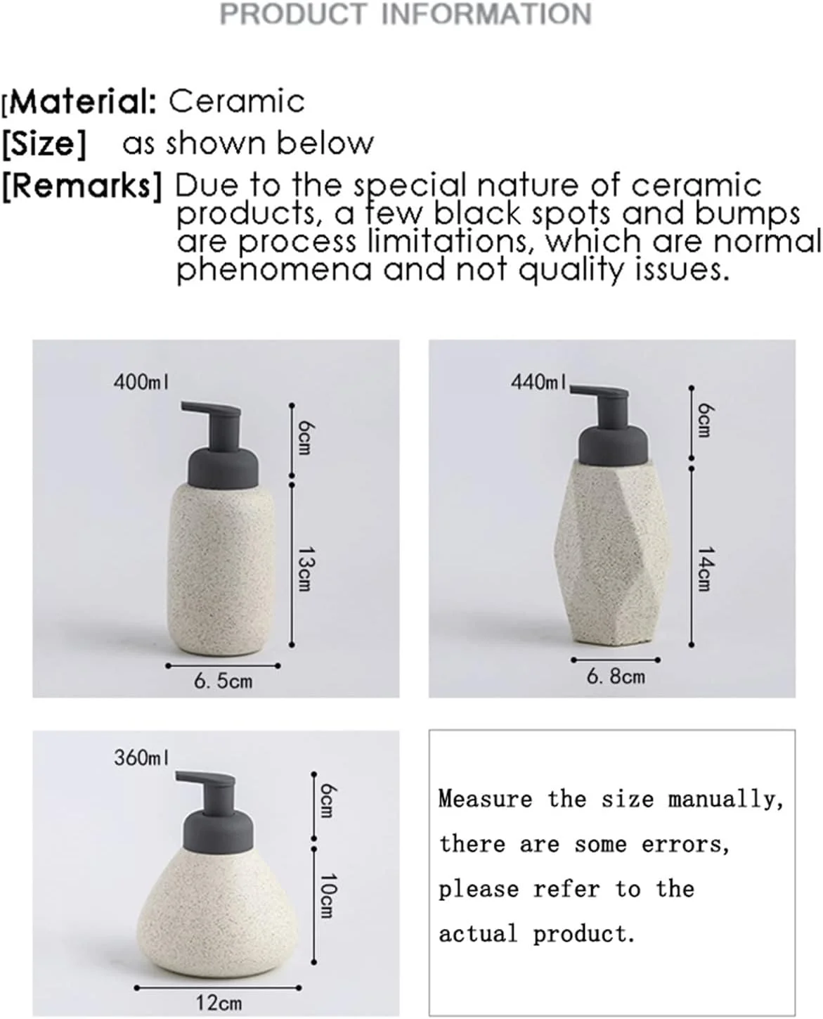 جا مایع ظرفشویی سرامیکی قابل حمل شامپو نرم کننده بدن شیشه پمپ لوسیون لوازم جانبی حمام جا مایع ظرفشویی برای حمام آشپزخانه