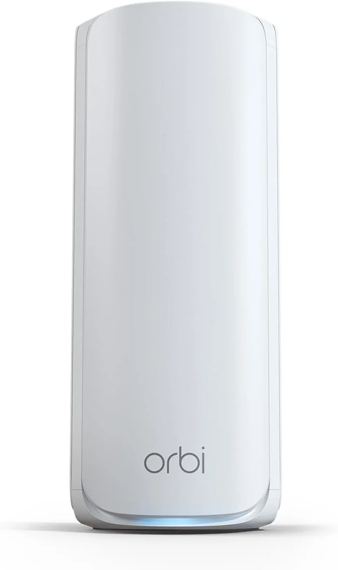 ماهواره افزودنی مش وای فای 7 سه باندی NETGEAR Orbi سری 770 (RBE770) – سازگار با Orbi RBE772 و RBE773 – پوشش دهی تا 255 متر مربع را افزایش می دهد - پورت اینترنت 2.5 گیگ، BE11000 802.11be (تا 11 گیگابیت در ثانیه)