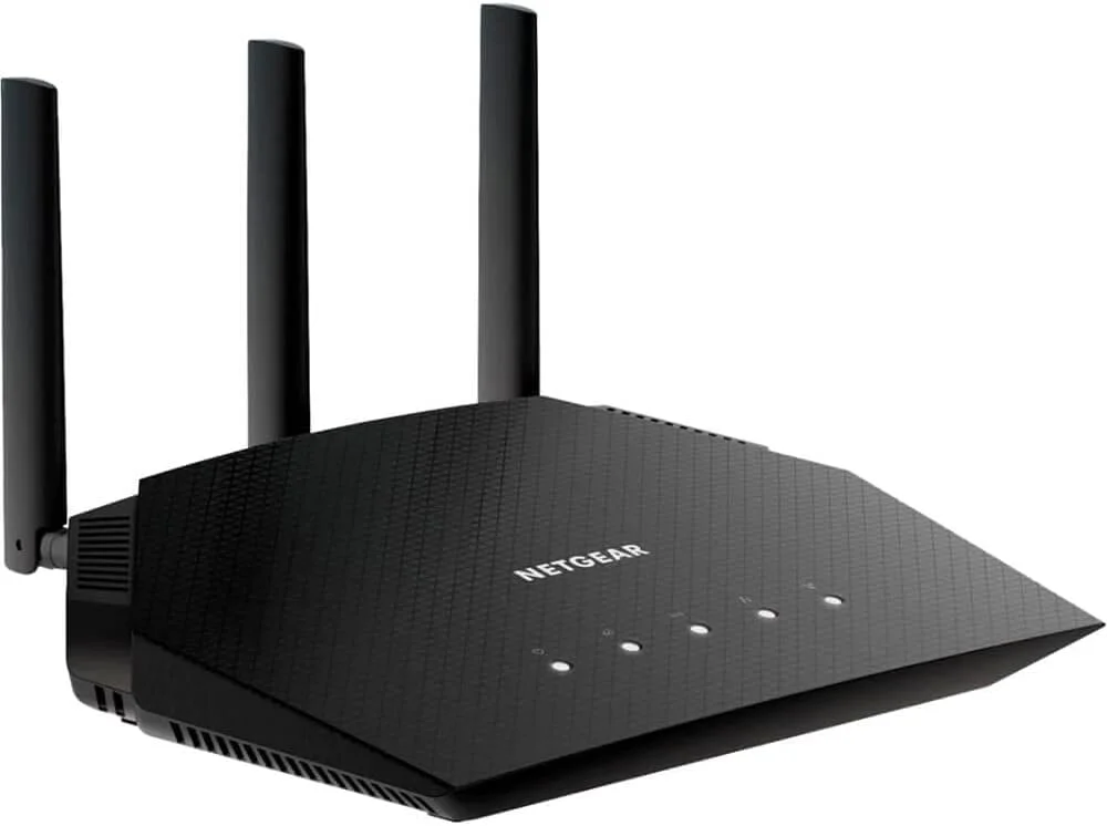 روتر وای فای 6 دو بانده NETGEAR RAX10-100NAR 4-Stream AX1800 - بازسازی شده تایید شده
