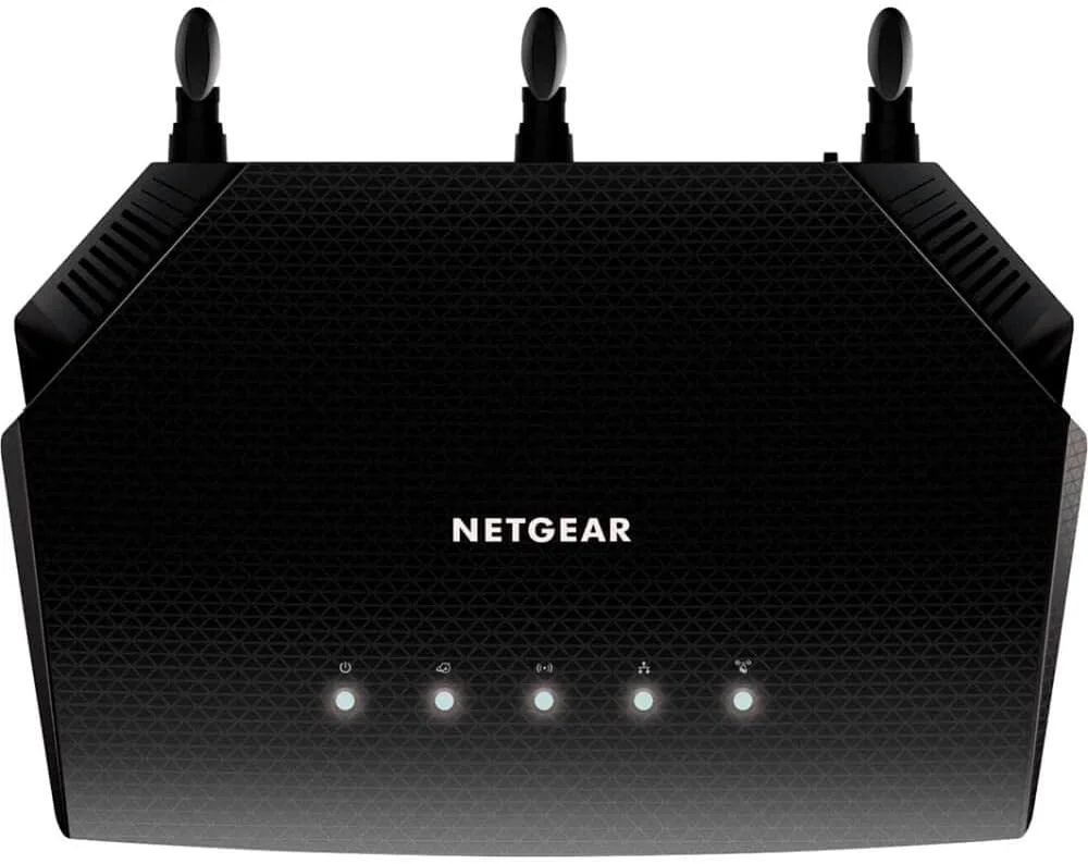 روتر وای فای 6 دو بانده NETGEAR RAX10-100NAR 4-Stream AX1800 - بازسازی شده تایید شده