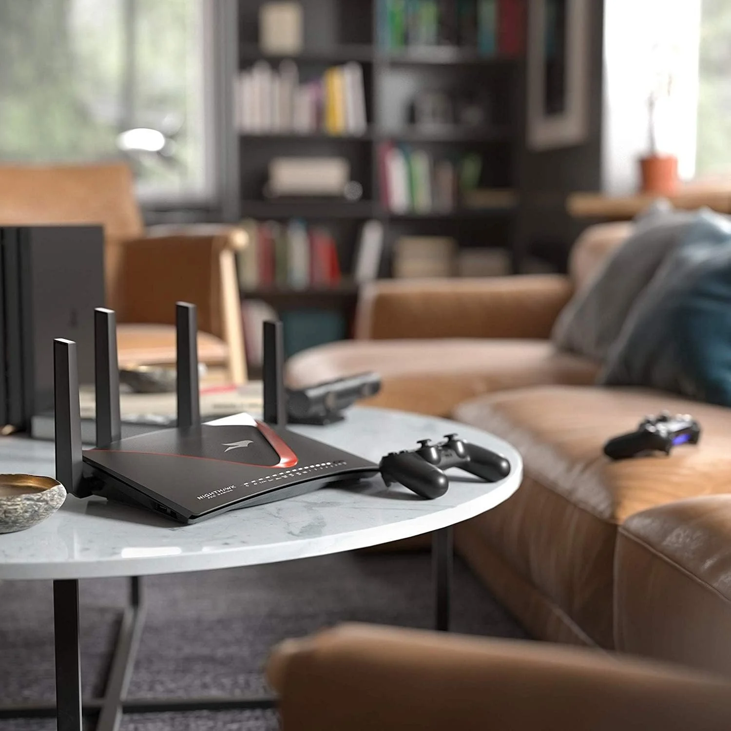 روتر گیمینگ حرفه ای NETGEAR Nighthawk 10G Pro | قابلیت LAN 10 گیگابیتی | وای فای 60 گیگاهرتز | آنتن های فعال با کارایی بالا | پردازنده قدرتمند 1.7 گیگاهرتزی چهار هسته ای | دو پورت USB 3.0 | XR700