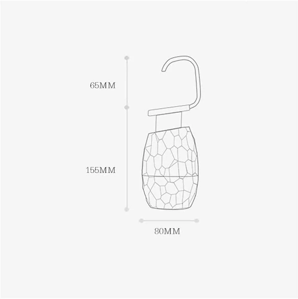 جامایع دستشویی پلاستیکی ضد لغزش قابل شارژ مجدد مناسب حمام و دستشویی