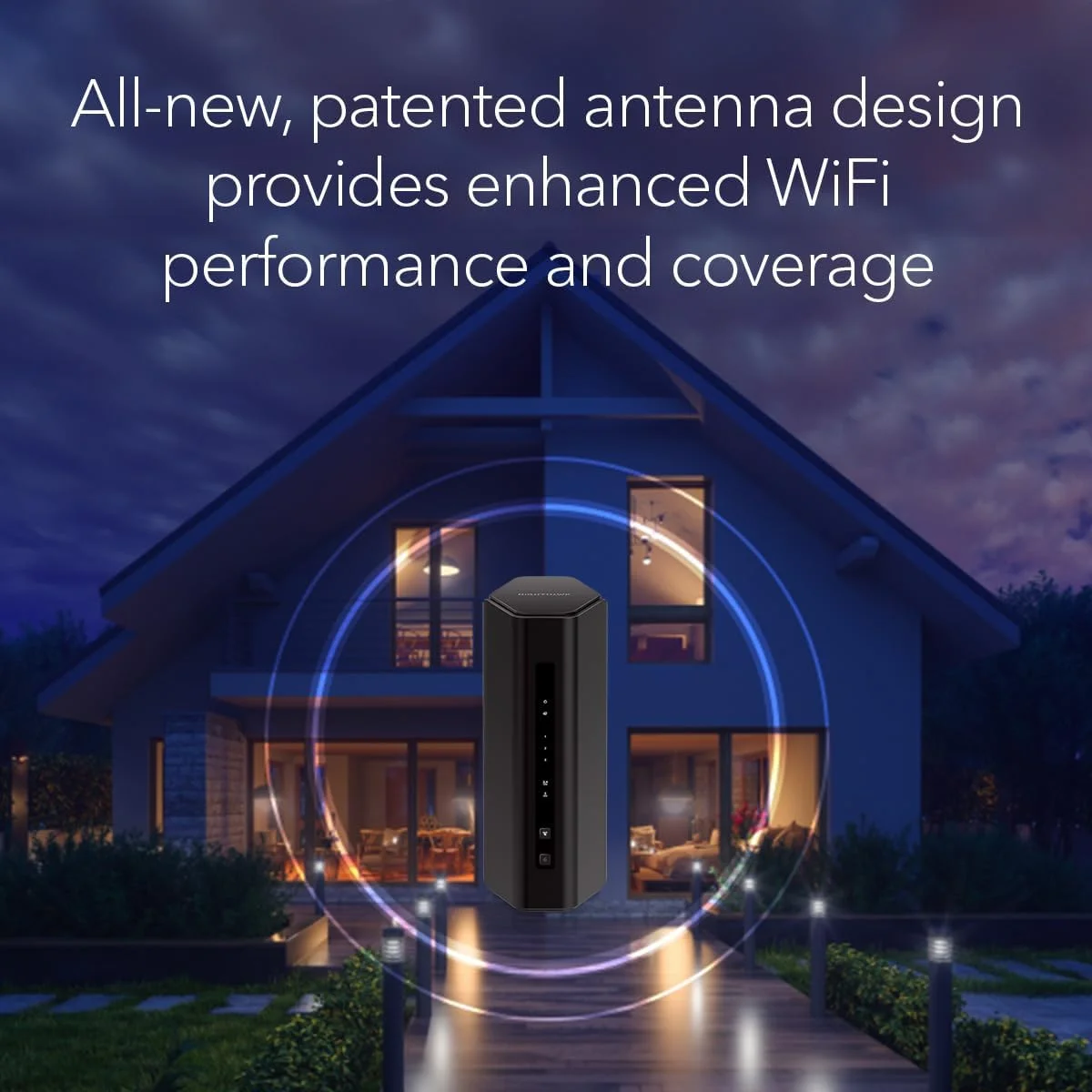 روتر وای فای 7 دو بانده NETGEAR Nighthawk (RS140) - ویژگی های امنیتی، سرعت بی سیم BE5000 (تا 5.0 گیگابیت بر ثانیه) - پوشش تا 2,250 فوت مربع، 80 دستگاه - پورت اینترنت روتر وای فای 7 دو بانده NETGEAR Nighthawk (RS140) - ویژگی های امنیتی، سرعت بی سیم BE5000 (تا 5.0 گیگابیت بر ثانیه) - پوشش تا 2,250 فوت مربع، 80 دستگاه - پورت اینترنت