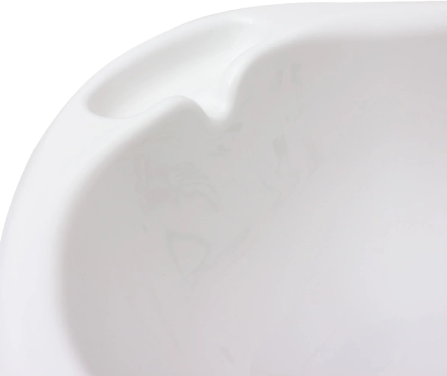 وان حمام کودک 84 سانتی‌متری کیپر با درپوش طرح اسب آبی سفید، جادار، فاقد BPA، وان نوزاد با سیستم تخلیه و لبه‌های گرد برای نوزادان و کودکان نوپا