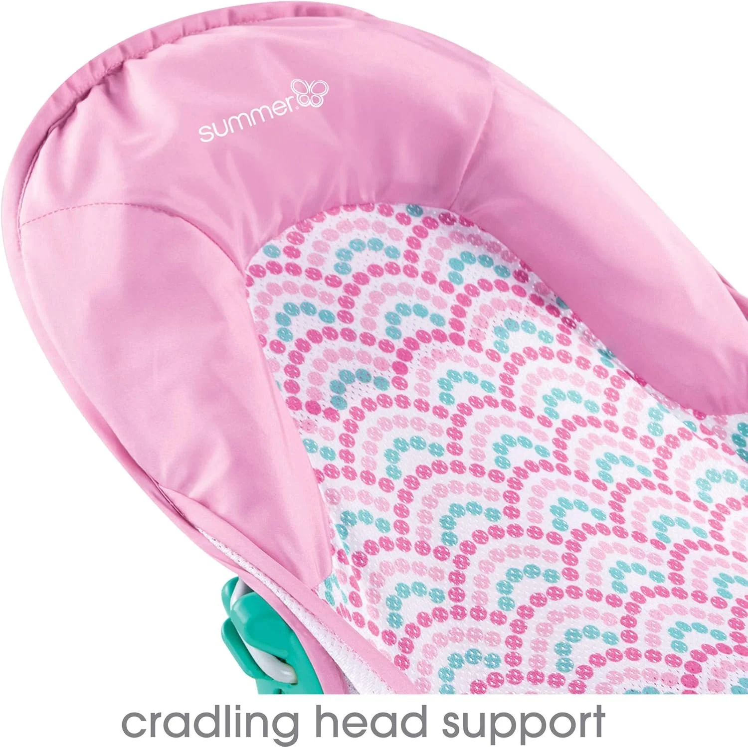 تشت حمام نوزاد سامر اینفنت مدل دلوکس، طرح حباب تشت حمام نوزاد سامر اینفنت مدل دلوکس، طرح حباب