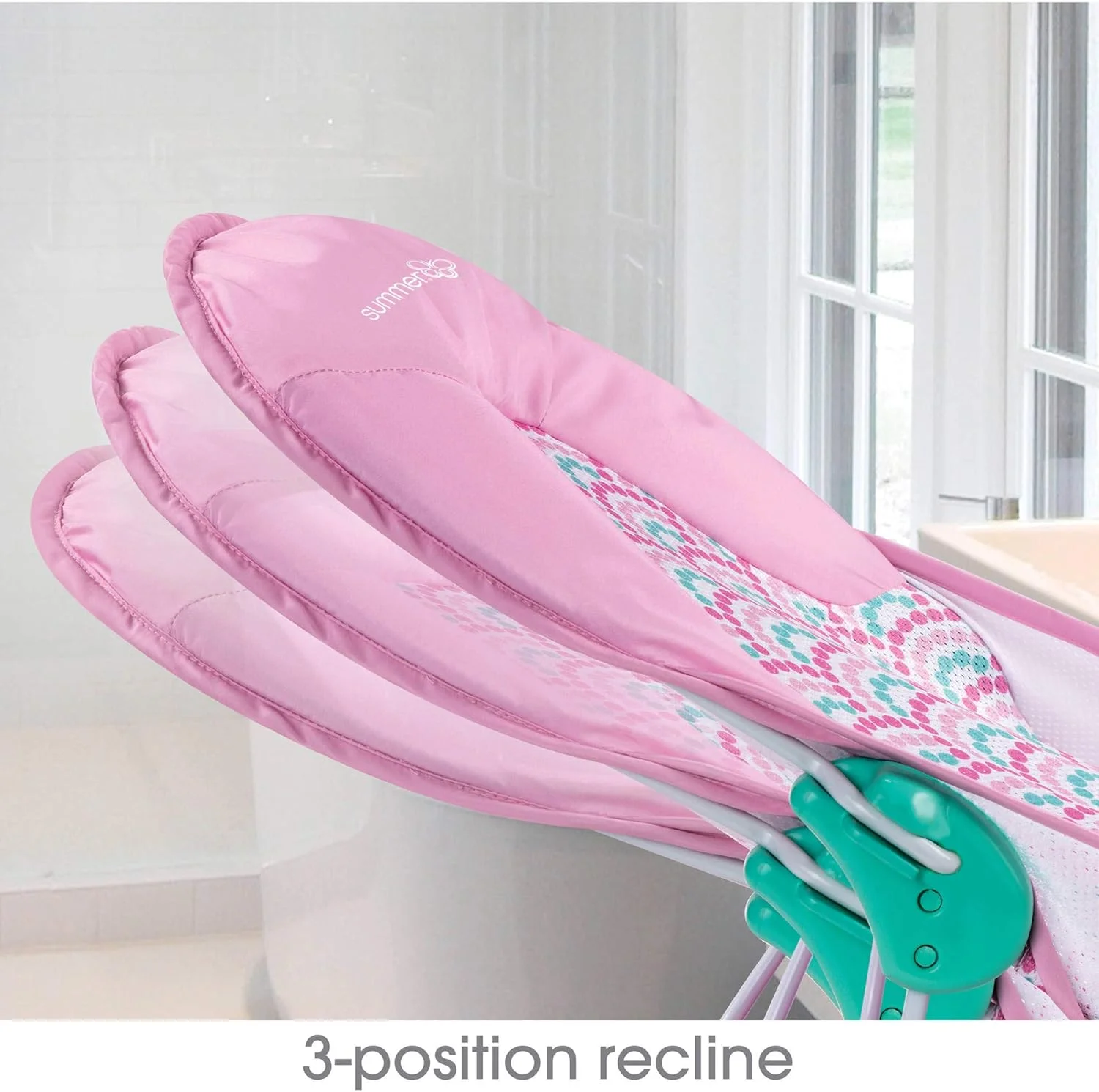 تشت حمام نوزاد سامر اینفنت مدل دلوکس، طرح حباب تشت حمام نوزاد سامر اینفنت مدل دلوکس، طرح حباب