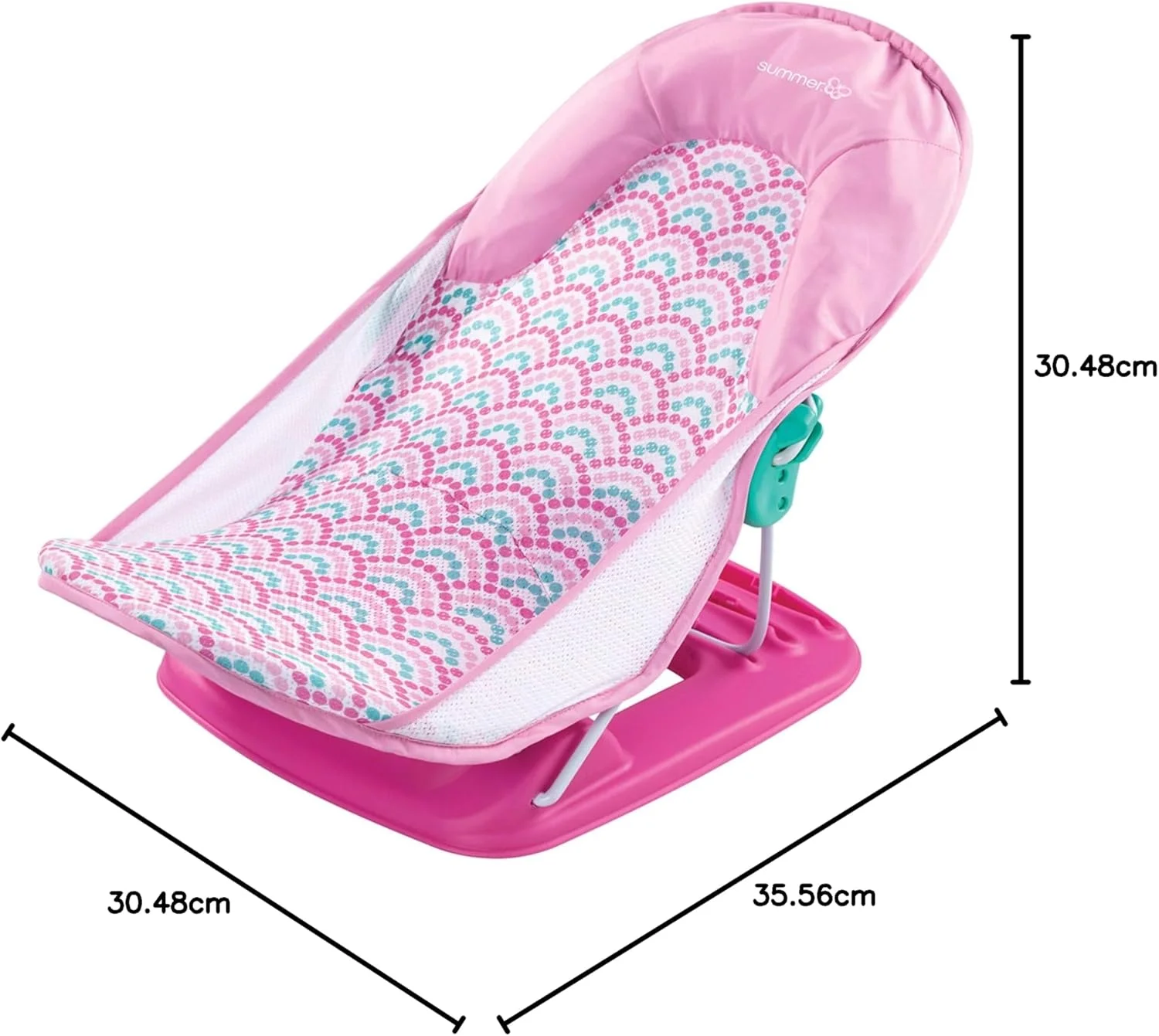 تشت حمام نوزاد سامر اینفنت مدل دلوکس، طرح حباب تشت حمام نوزاد سامر اینفنت مدل دلوکس، طرح حباب