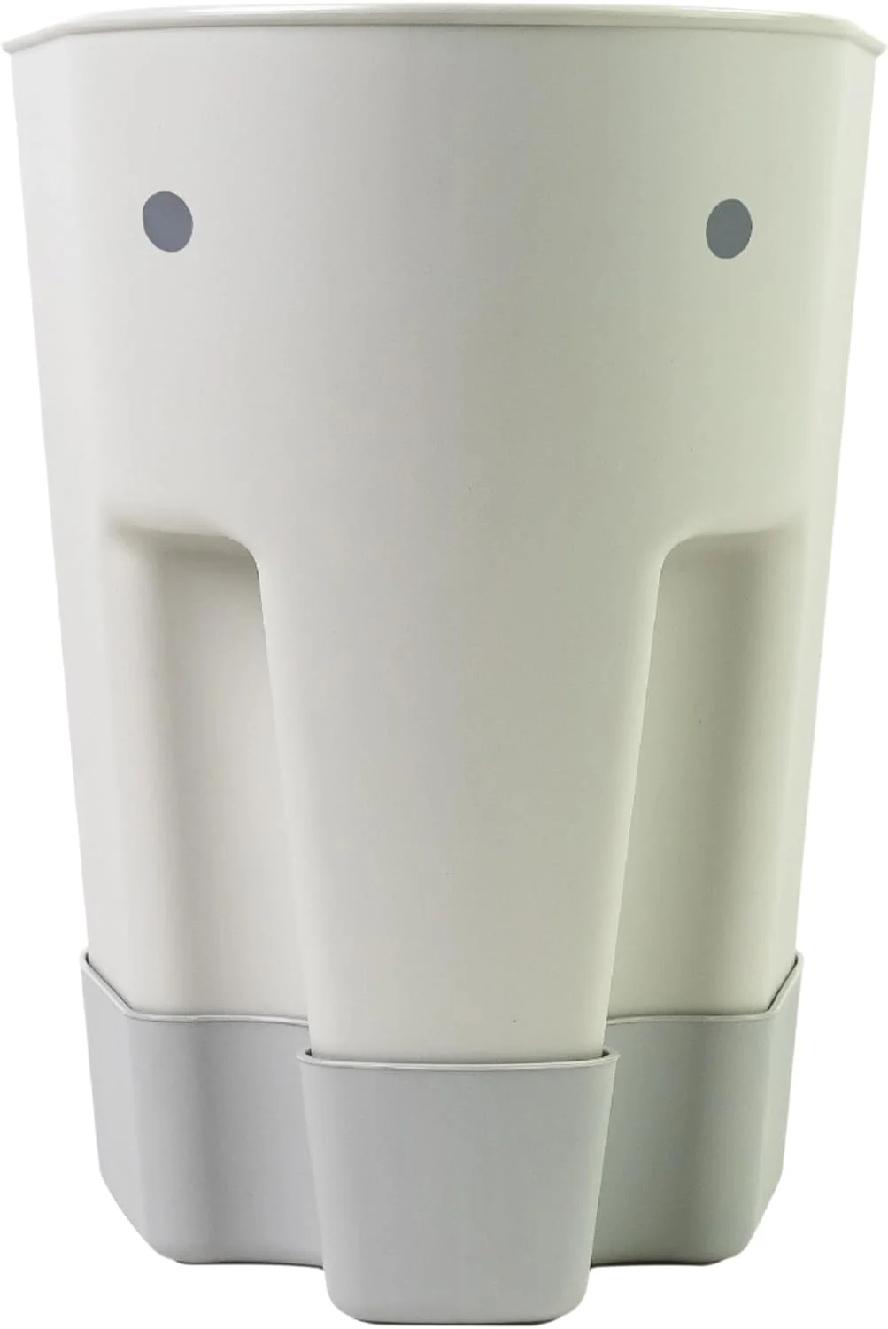 اسکوپ ذخیره سازی اسباب بازی حمام Shnuggle Ellie | سبد خشک کن اسباب بازی حمام کودک و نوزاد با سینی چکه گیر - خاکستری