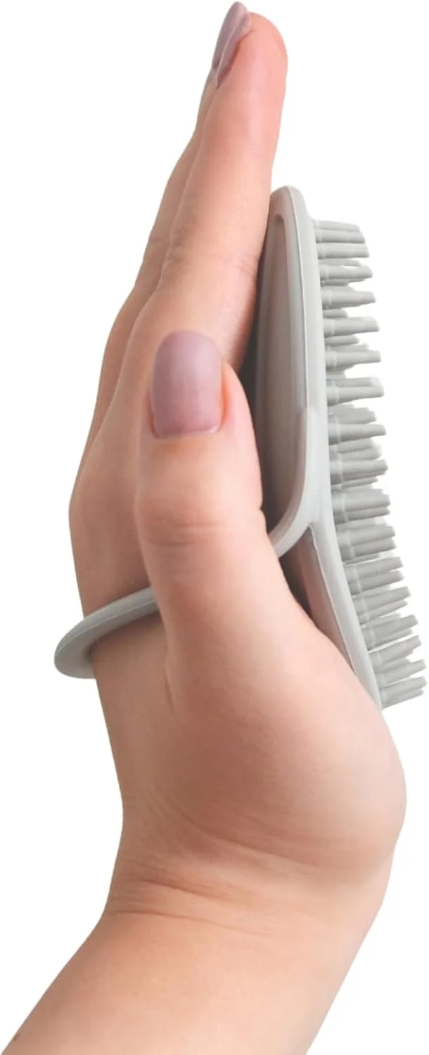 برس حمام کودک Shnuggle (خاکستری)