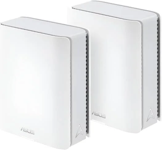 ASUS ZenWiFi BT10 WiFi 7 Mesh Router System – Tri-Band, Dual 10G Ports, 6,000 sq. ft. Coverage, 2-Pack, White