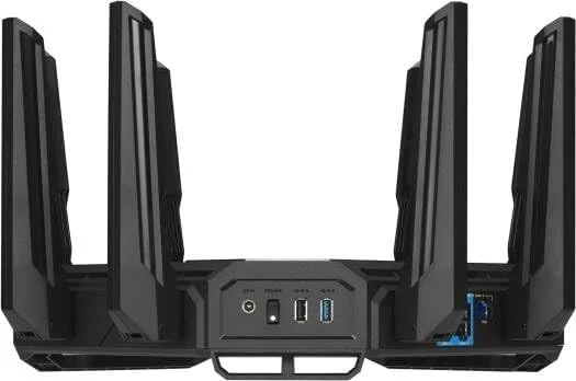 روتر دو بانده ASUS GT-BE98 WiFi 7 - سرعت بالا 9800 مگابیت در ثانیه، OFDMA و MU-MIMO، سازگار با AiMesh روتر دو بانده ASUS GT-BE98 WiFi 7 - سرعت بالا 9800 مگابیت در ثانیه، OFDMA و MU-MIMO، سازگار با AiMesh