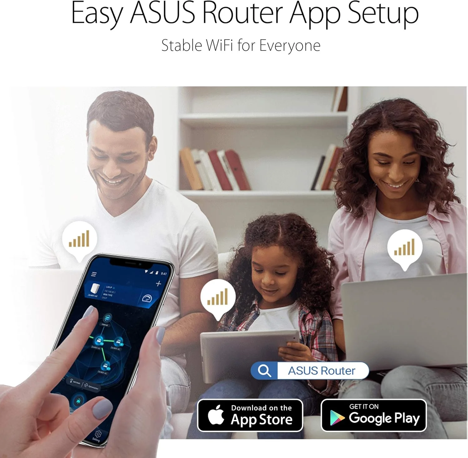 روتر وای فای ASUS AC1750 (RT-AC65) - روتر اینترنت بی سیم دو بانده، راه اندازی آسان، کنترل والدین، USB 3.0، فناوری AiRadar Beamforming سرعت، ثبات و پوشش را افزایش می دهد، MU-MIMO روتر وای فای ASUS AC1750 (RT-AC65) - روتر اینترنت بی سیم دو بانده، راه اندازی آسان، کنترل والدین، USB 3.0، فناوری AiRadar Beamforming سرعت، ثبات و پوشش را افزایش می دهد، MU-MIMO