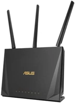 روتر اداری خانگی ایسوس RT-AC85P (WiFi 5 AC2400 MU-MIMO، 4x گیگابیت LAN، کنترل برنامه، USB 3.1، IPv6، VPN، PPTP، OpenVPN)