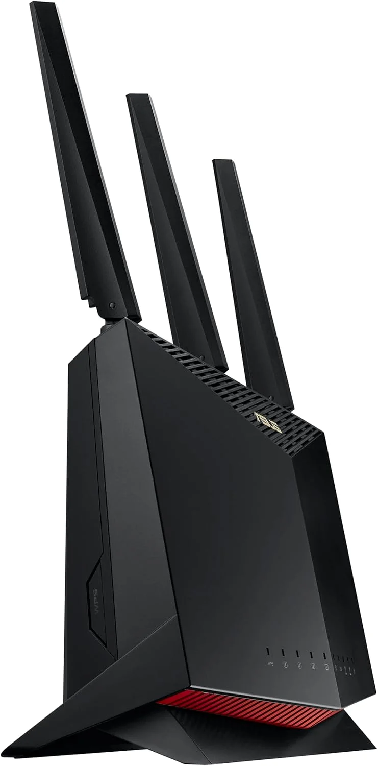 روتر گیمینگ ASUS AX5700 Dual Band WiFi 6 (RT-AX86U PRO) با پردازنده چهار هسته ای 2.0 گیگاهرتز، پورت 2.5G، حالت بازی موبایل، امنیت شبکه پیشرفته و Instant Guard Sharable Secure VPN، AiMesh روتر گیمینگ ASUS AX5700 Dual Band WiFi 6 (RT-AX86U PRO) با پردازنده چهار هسته ای 2.0 گیگاهرتز، پورت 2.5G، حالت بازی موبایل، امنیت شبکه پیشرفته و Instant Guard Sharable Secure VPN، AiMesh