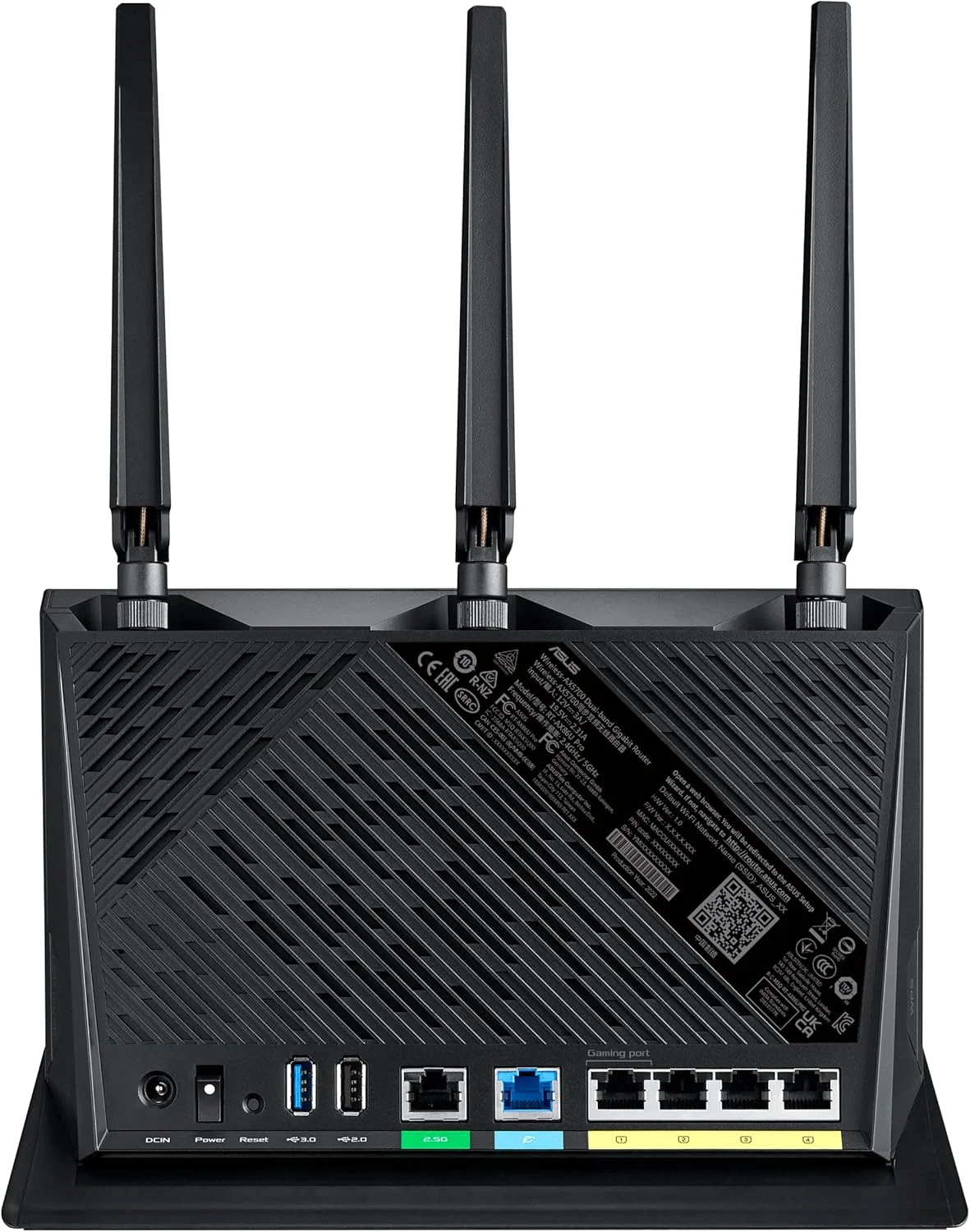 روتر گیمینگ ASUS AX5700 Dual Band WiFi 6 (RT-AX86U PRO) با پردازنده چهار هسته ای 2.0 گیگاهرتز، پورت 2.5G، حالت بازی موبایل، امنیت شبکه پیشرفته و Instant Guard Sharable Secure VPN، AiMesh روتر گیمینگ ASUS AX5700 Dual Band WiFi 6 (RT-AX86U PRO) با پردازنده چهار هسته ای 2.0 گیگاهرتز، پورت 2.5G، حالت بازی موبایل، امنیت شبکه پیشرفته و Instant Guard Sharable Secure VPN، AiMesh