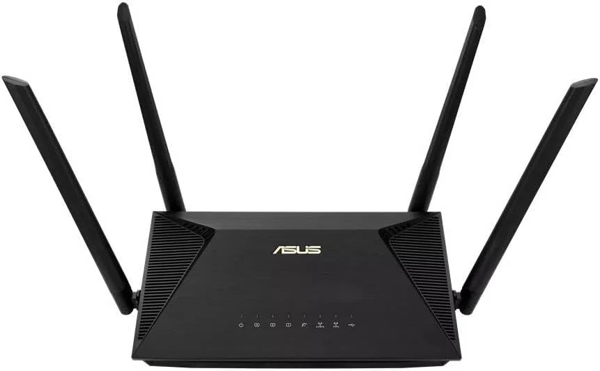 روتر وای فای 6 دو بانده ایسوس مدل RT-AX1800U: پشتیبانی از فناوری MU-MIMO و OFDMA، محافظت از هوش مصنوعی، امنیت شبکه کلاسیک با پشتیبانی از Trend Micro، سازگار با سیستم WiFi ASUS AiMesh - مشکی روتر وای فای 6 دو بانده ایسوس مدل RT-AX1800U: پشتیبانی از فناوری MU-MIMO و OFDMA، محافظت از هوش مصنوعی، امنیت شبکه کلاسیک با پشتیبانی از Trend Micro، سازگار با سیستم WiFi ASUS AiMesh - مشکی